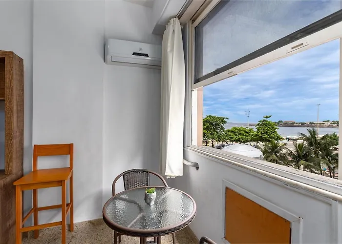 Atlântica Vista Mar com Charme Apartamento Rio de Janeiro